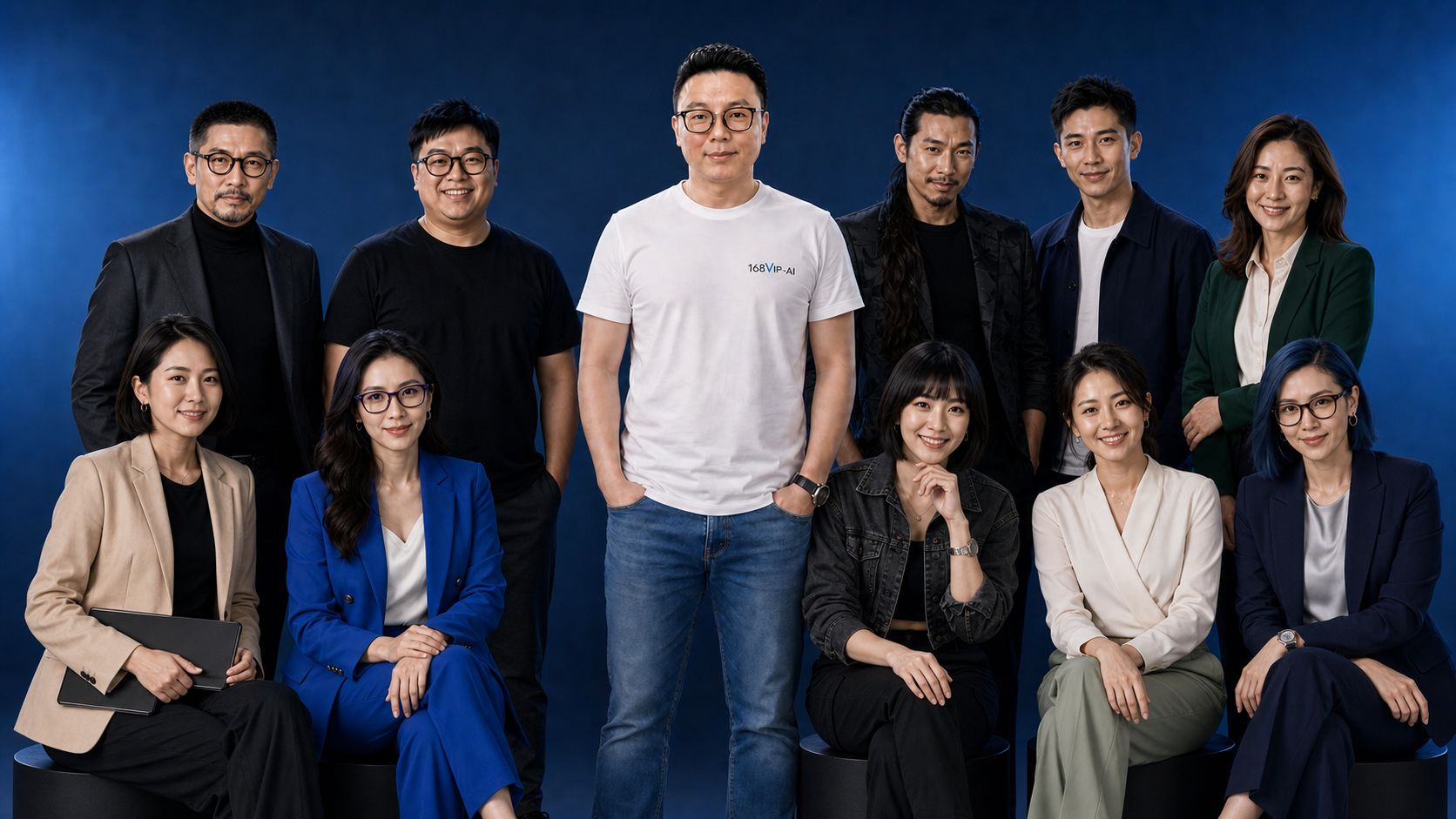 TUP哥與 168VIP-AI 官方 AI 員工團隊
